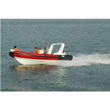 2011 nuevos caliente CE rib680A cabina inflable barco lujoso yate